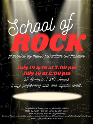 Musical Poster School of Rock 