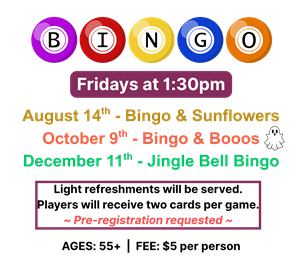 Fall Bingo '26