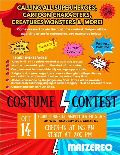 costume contest info
