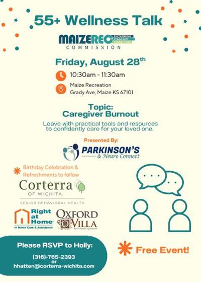 august 55+ talk